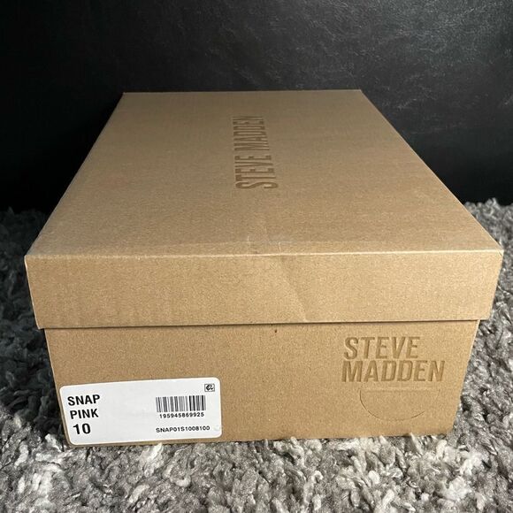NIB Steve Madden Snap Strappy Heels - Picture 9 of 9